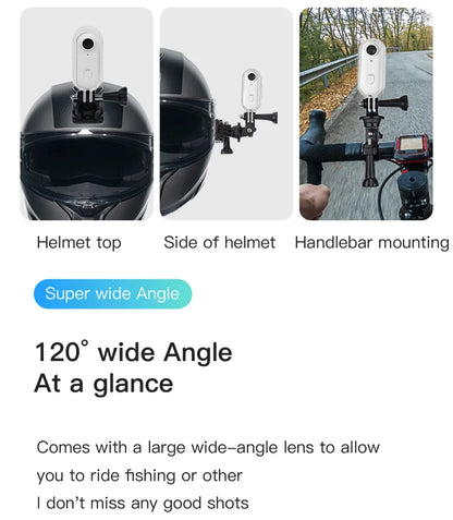 Travel Ready 4K Camera Mini HD 1080P   Action Cam Wireless WiFi Bodycam Sport Recorder Pocket Lens Outdoor Adventure Photography
