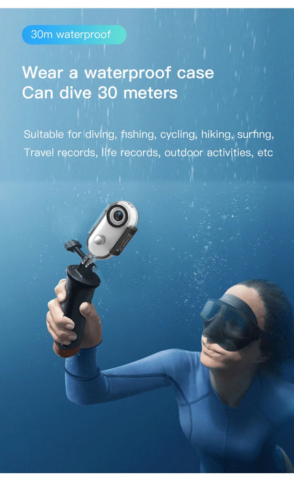 Travel Ready 4K Camera Mini HD 1080P   Action Cam Wireless WiFi Bodycam Sport Recorder Pocket Lens Outdoor Adventure Photography