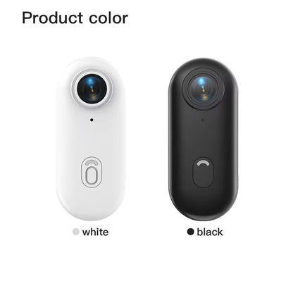 Mini Body Camera Small Body Camera 360° Rotatable Clip & Magnetic Lanyard Easy to use for Recording Life Traveling and Pet Walks